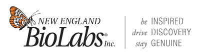 New England Biolabs homepage